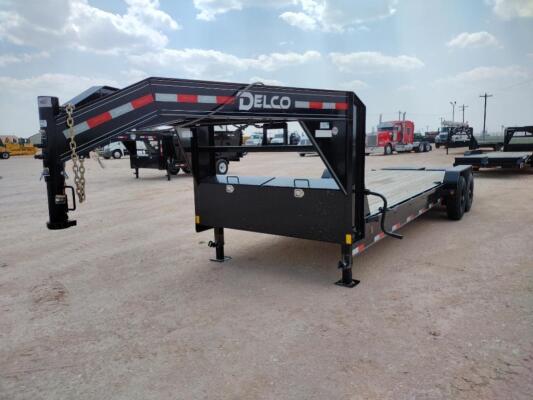 Unused 2024 Delco 24Ft Gooseneck Trailer