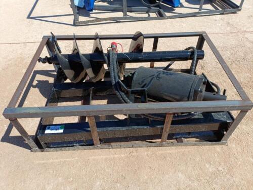 Unused 2024 Mower King SSECAG-Y Heavy Duty Skid Steer Auger