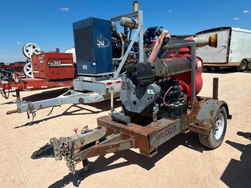 Multiquip Trash Pump Trailer