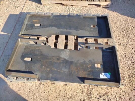 (2) Unused Formed Skid Steer Frames