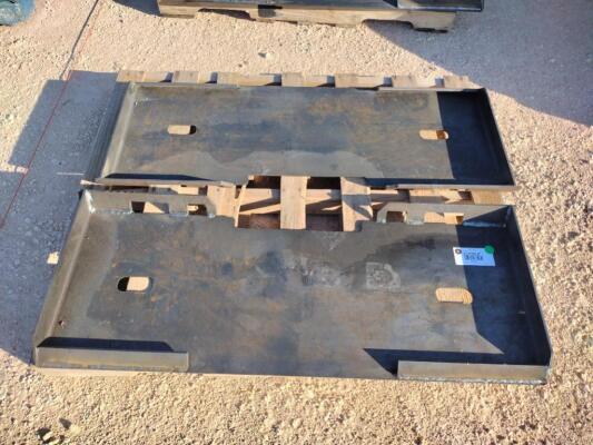 (2) Unused Formed Skid Steer Frames