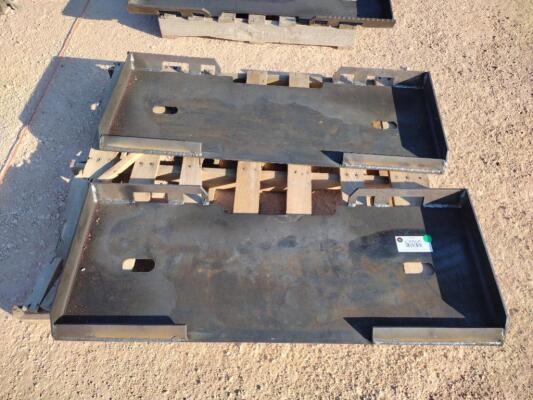 (2) Unused Formed Skid Steer Frames