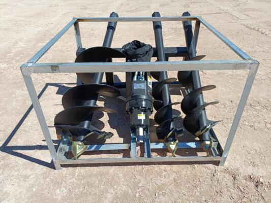 Unused Skid Steer Auger Attachment