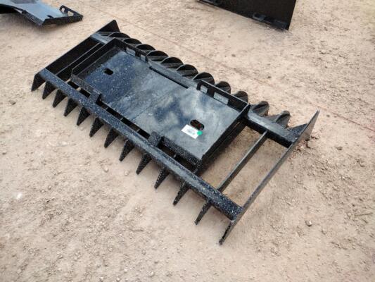 Unused 70'' Root Rake (Skid Steer Attachment)