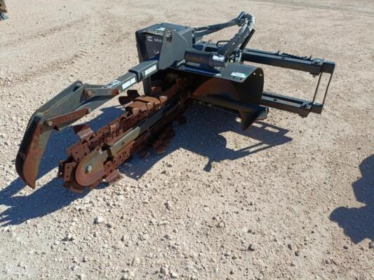 Bradco 89220 Trencher Skid Steer Attachment