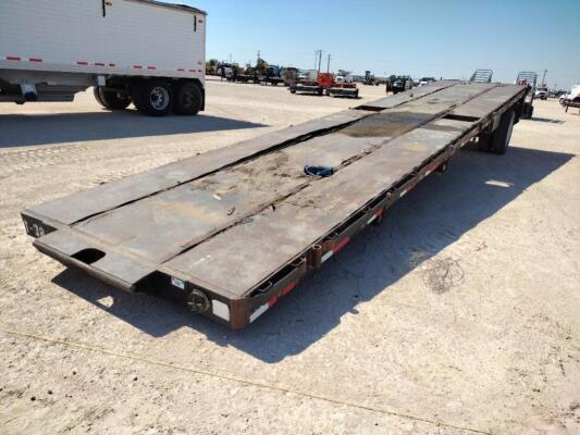 40Ft Flatbed Winch Trailer