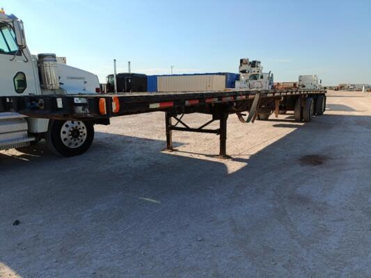 1996 Trailmobile Flatbed Semi Trailer