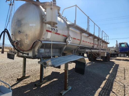 2001 Aluminum Vacuum Tank