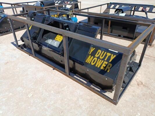 Unused 2024 Mower King SSEFGC175 Heavy Duty Flail Mower (Skid Steer Attachment)