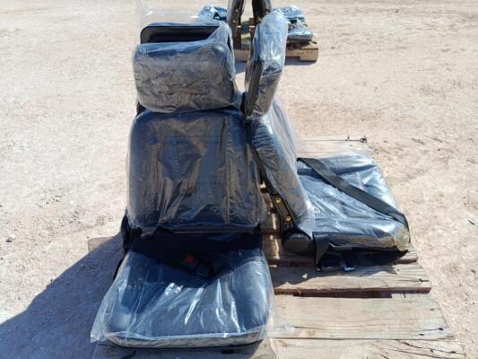 (3) Unused Construction Equipment Seats