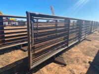 (8) Free Standing 24Ft Fence Panels, 24 Ft