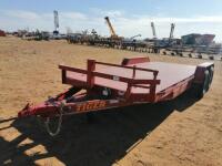 2020 Tiger Equipment Trailer, 20 Ft, (2) 7000Lb Axles, VIN#5UTBN2029LM019069