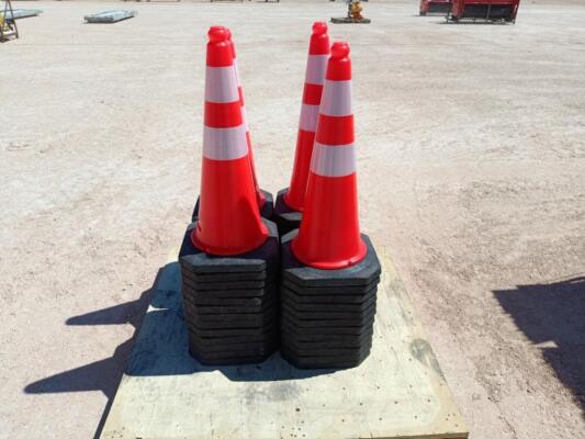 (50) Unused Safety Traffic Cones