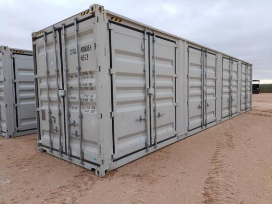 40Ft, High Cube Multi-Door Container