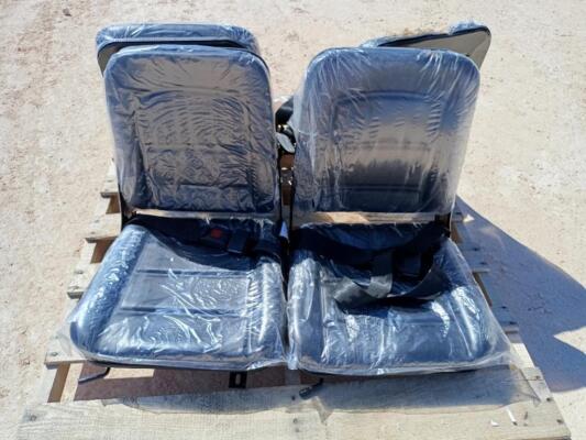 (4) Unused Construction Equipment Seats