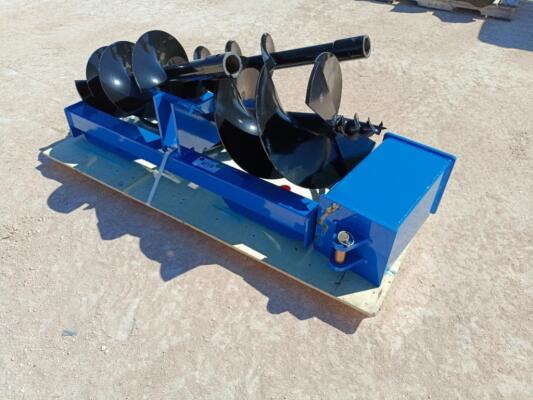 Unused GIYI Skid Steer Auger Set