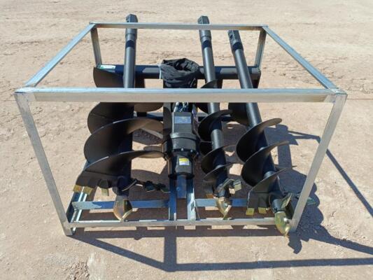 Unused Skid Steer Auger Attachment