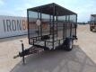 Single Axle Trash Trailer