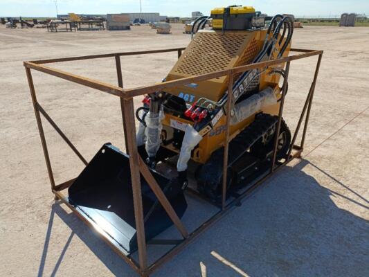 Unused 2024 AGT CRT23 Stand On Mini Skid Steer Loader