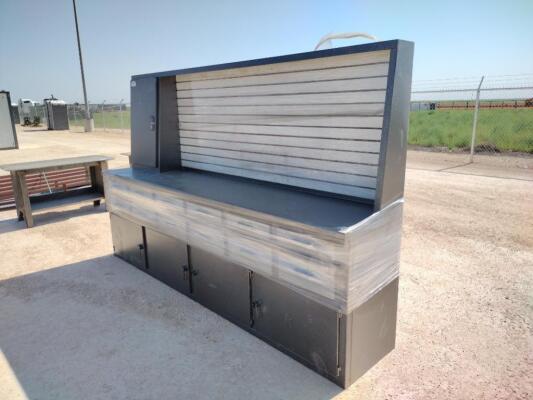 Unused 10Ft Work Bench Cabinet