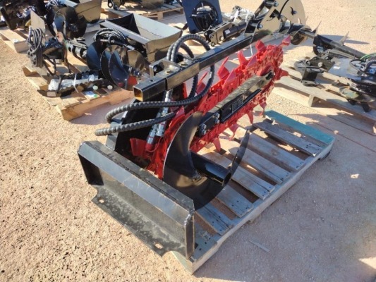 Unused SL-X380 Skid Steer Trencher Attachment