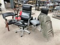 Lot of Assorted Office Chairs