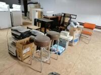 Assorted Office Desks & Office Printers