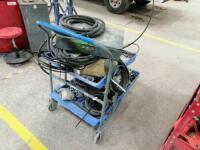 Mechanic Carts with Miscellaneous Items