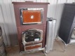 Unused Antique Style Wood Burning Stove w/Cast Iron Top - 9