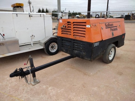 Sullair D185 Portable Air Compressor