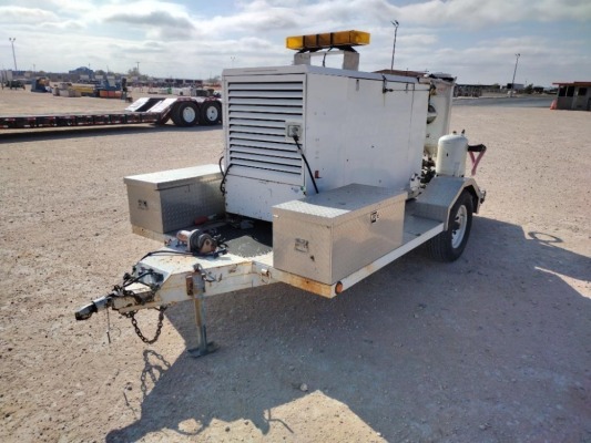 Sullair 185 Portable Air Compressor w/Sand Blaster