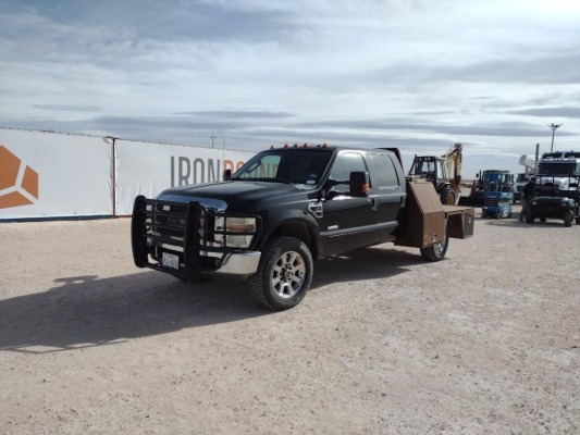 2008 Ford F-350 Lariat Super Duty Flatbed Pickup