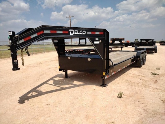 Unused 2024 Delco 24Ft Gooseneck Trailer