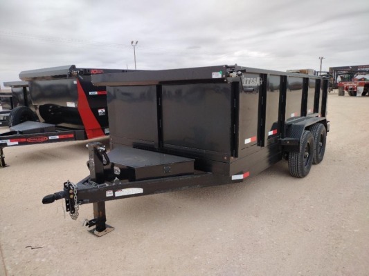 Unused 2023 Gitesa 14Ft Dump Trailer