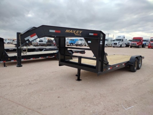 2013 Maxey 20Ft Gooseneck Trailer