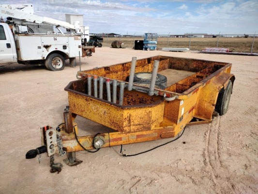 10Ft x 62â€ Utility Box Trailer