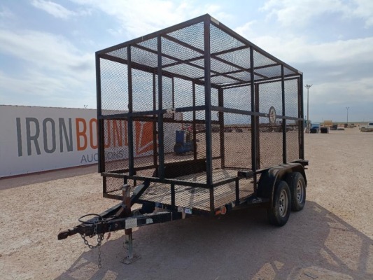 12Ft x 76â€ Trash Trailer