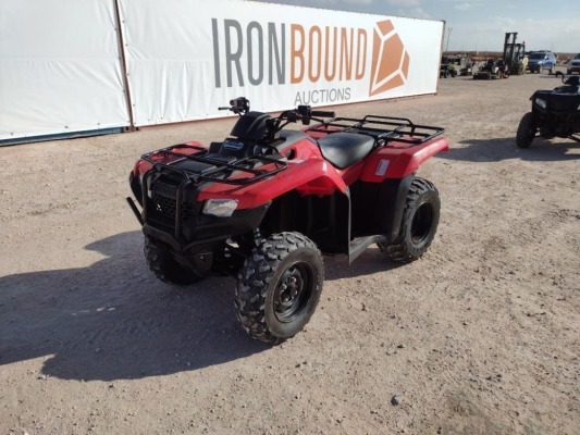 2016 Honda Rancher TRX420 ATV