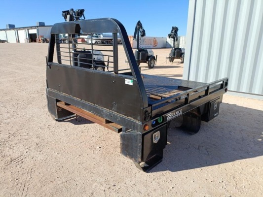 Bramco Flatbed Bed w/Bale Spike System