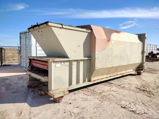 Sebright Products Rolloff Trash Compactor