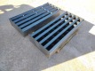 (2) 4Ft Unused Metal Bolt Bins - 3