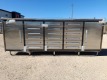 Unused 10Ft 18 Drawers Stainless Steel Workbench