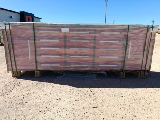 Unused 10Ft 15 Drawers Stainless Steel Workbench