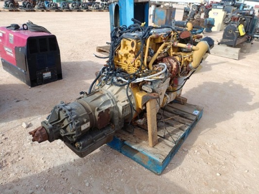 Cat C7 Acert Diesel Engine w/Transmission