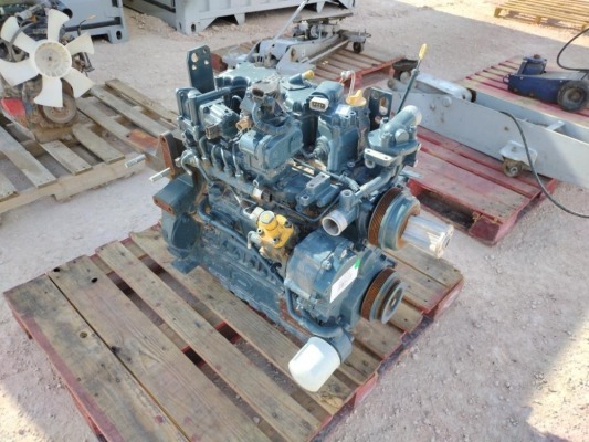 4 Cyl Kubota Diesel Engine