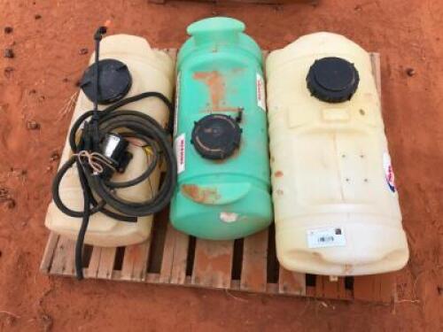 3 Sprayer Tanks