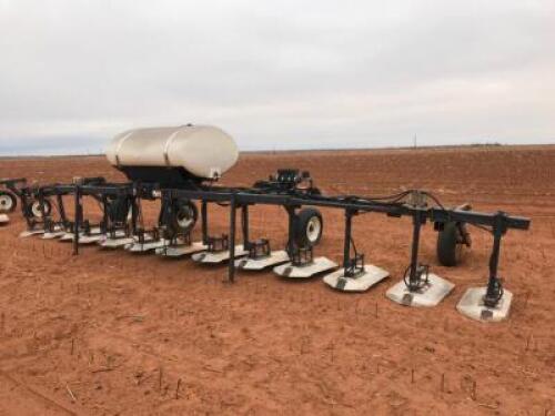 12 Row Wylie 30" Hooded Sprayer with 300 Gallon Tank