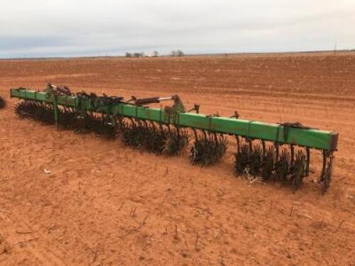 28' John Deere 400 Rotary Hoe, 3 Pt Hitch