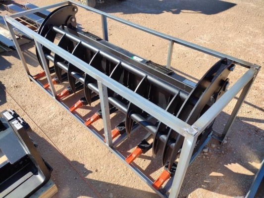 Unused 78" Hydraulic Root Grapple (Skid Steer Attachment)