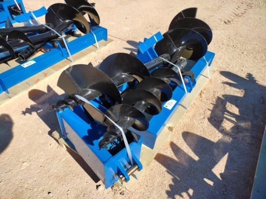 Unused GIYI Skid Steer Auger Set